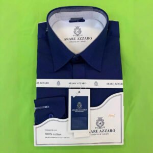 Men's No-Iron Business Shirt - Slim Fit Long Sleeve Formal Wear