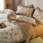 60s Long-Staple Cotton Bedding Set - Vintage Ditsy Floral, 3 or 4 Piece