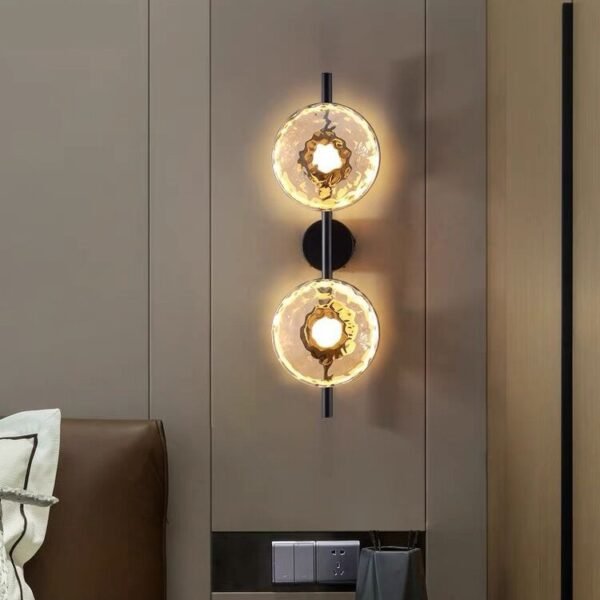Minimalist Art Wall Light — Designer Corridor and Bedside Sconce