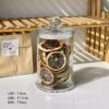 Transparent Glass Sealed Storage Jar - Food Grade
