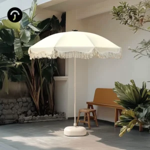 Tassel Outdoor Sunshade Umbrella