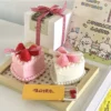 Strawberry Cake Scented Candle Gift Box