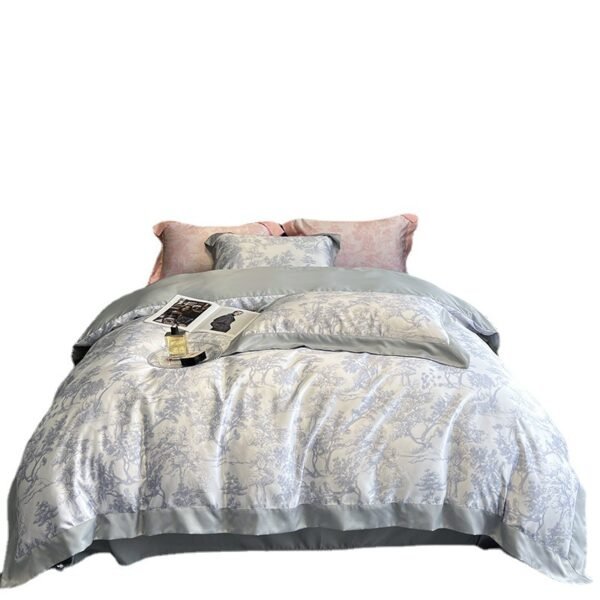 O1CN01GEhk841Bs2l3e6A7R_0-0-cib Ice Silk Tencel Bedding Set - Washed Silky Sheets, 3 or 4 Piece
