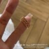 Vintage Diamond Iris Flower Ring