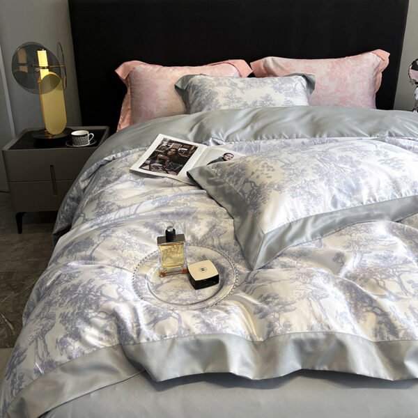 O1CN01GVcif61Bs2kx441VP_0-0-cib Ice Silk Tencel Bedding Set - Washed Silky Sheets, 3 or 4 Piece