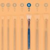 O1CN01GcZjpj2JyTNS9zpg9_2200590219490-0-cib Mont Marte Fan & Fishtail Oil Painting Brush Set