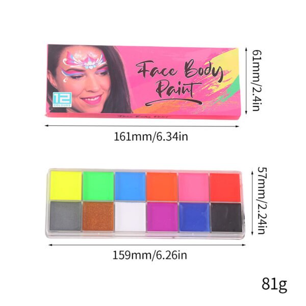 Face & Body Painting Pigment Set