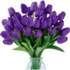 PU Mini Artificial Tulips