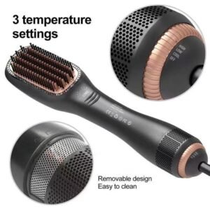 JOY Three in One Hot Air Styling Comb — Dryer, Straightener and Curler