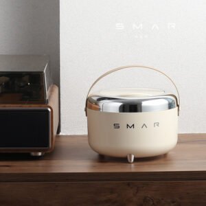 Mini Desktop Bin - Retro Storage Caddy for Desk, Bedside & Bathroom