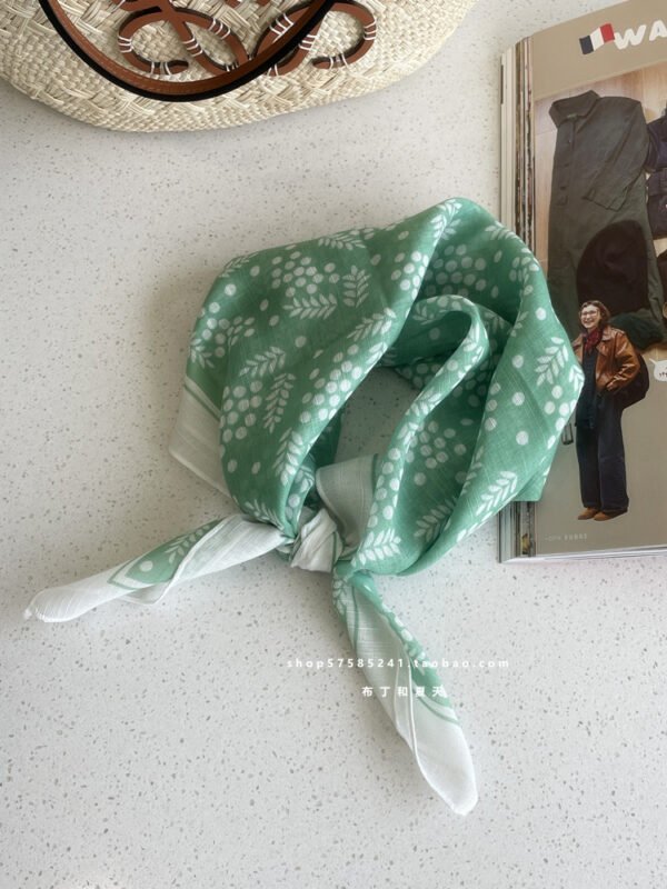O1CN01HvP2nB1oOyv2OTdUJ_2171145216-0-cib Cotton Linen Floral Square Scarf