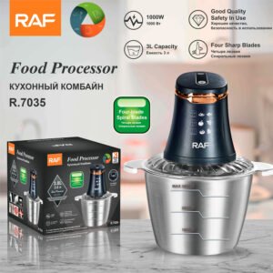 Multifunction Electric Meat Grinder - Stainless Steel Food Processor