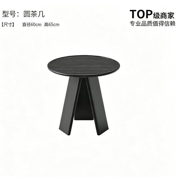 Outdoor Rattan Cafe Furniture Set - Tables & Sofa Chairs