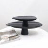 Footed Resin Fruit Tray - Modern Serving and Display Platter