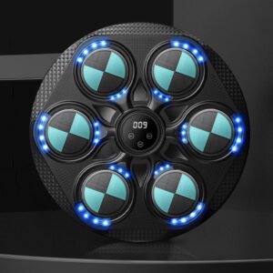Cross-Border Smart Bluetooth Boxing Target – LED Wall Reaction Trainer