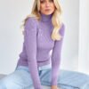Turtleneck Knit Base Layer - Slim Pullover Jumper, 24 Colours
