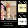 Mother's Day Floral Bouquet Wrapping Paper Sheets (10-Pack)