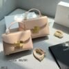 CELINE Soft Calfskin Flap Handbag — Shoulder & Crossbody, Two Sizes