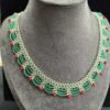 Chinoiserie Multi-Layered Lace Beaded Necklace