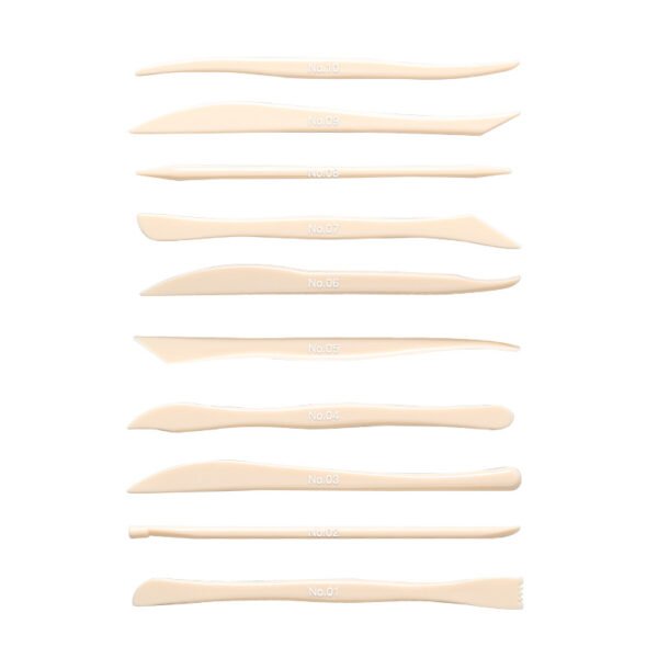 Giorgione Plastic Clay Sculpting Tool Set (10-Piece)