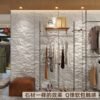 Flexible PU Faux-Stone Wall Panel - Self-Adhesive Cladding Roll, 70 cm x 3 m