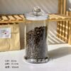 Transparent Glass Sealed Storage Jar - Food Grade
