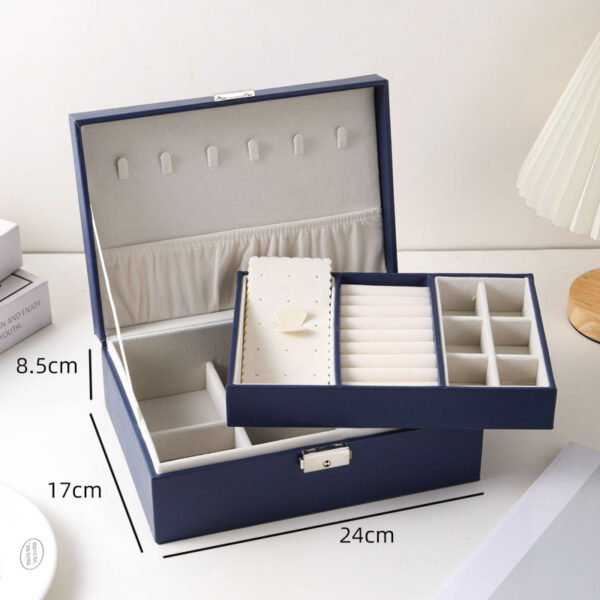 O1CN01MTunTq29l42cAPYGQ_2215541978107-0-cib-2 Multi-Layer Leather Jewelry Storage Box