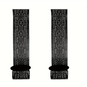 Middle Eastern Style Hollow Iron Wall Candle Holder - Aromatherapy Pendant Decor