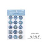 Wax Seal Resin Drip Stickers - Time Box Series