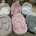 Children’s Yurt Folding Mosquito Net Bed — With Mattress Pad & Pillow