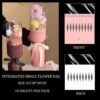 Mother's Day Floral Bouquet Wrapping Paper Sheets (10-Pack)