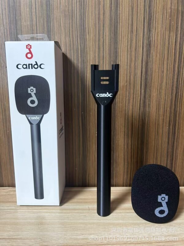 Wireless Handheld Interview Microphone with Noise Reduction