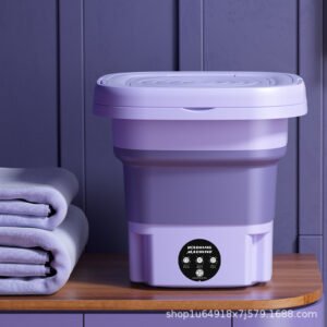 Portable Folding Mini Washing Machine – Underwear & Dorm Washer