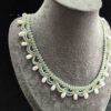 Chinoiserie Multi-Layered Lace Beaded Necklace