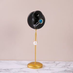 Resin Ear-Shaped Earring Display Stand - Jewelry Counter Prop