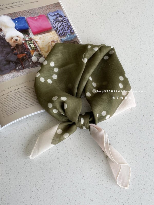 O1CN01PflAM11oOyv31AZCj_2171145216-0-cib Cotton Linen Floral Square Scarf