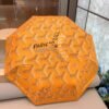 GOYARD Houndstooth Folding Umbrella - Rain & UV Sun Parasol with Gift Box