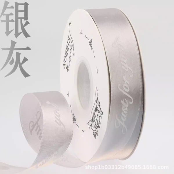O1CN01QXhFdK2HMLQX9I2AC_2218120889136-0-cib Satin Ribbon with English Letters for Floral Gift Wrapping