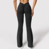 Seamless Bootcut Yoga Leggings — High Waist Sports Flare Pants
