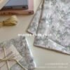 Purple Wind Chime Floral Wrapping Paper