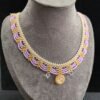 Chinoiserie Multi-Layered Lace Beaded Necklace