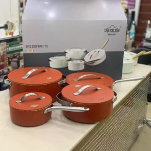 4-Piece Cookware Set — Casserole, Stockpot & Saucepan