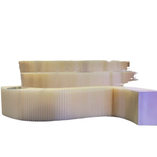 Honeycomb Paper Folding Display Column — Retail & Event Plinth