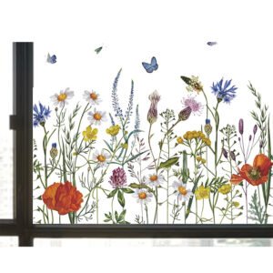 Static Cling Privacy Window Film — Glue-Free Frosted Glass Sticker 44.5 x 200 cm