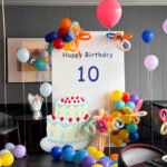Kids Birthday Party Balloon & KT Board Decoration Set
