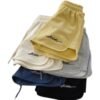 Cotton Wide-Leg Sports Shorts - High-Waisted Loose Yoga & Lounge Shorts