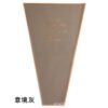 Gold Edge Transparent Flower Wrapping Bags (50-Pack)