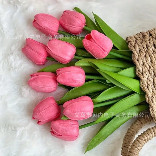 PU Mini Artificial Tulips