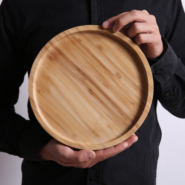Japanese Bamboo Serving Trays - Round, Square & Rectangular Tea Trays