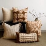Wabi-Sabi Throw Pillow Collection — Textured Sofa & Bed Cushions